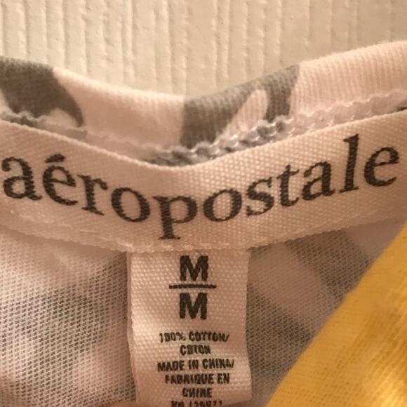 Aeropostale V-neck Braided Spaghetti Strap Top Size Medium - Picture 2 of 6